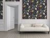 A.S. Création Trendwall Vliesbehang Bloemenmotief Blauw Geel Groen