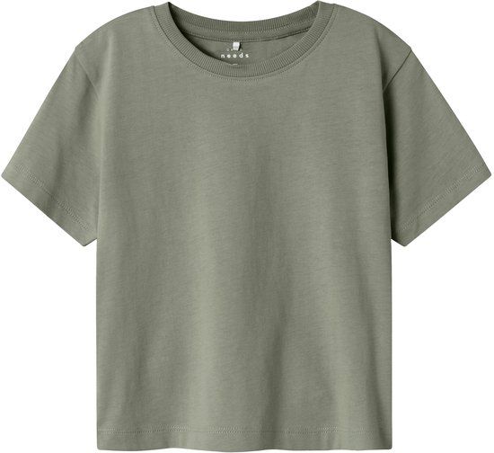 NAME IT Jongens T-shirt Katoen Ronde hals Kort Shadow Maat 80