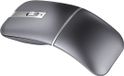 ElementKey MIX3 2-in-1 Bluetooth & Draadloze Boog Muis – Ergonomisch – Stille Muis - Verstelbare DPI - Ingebouwde batterij - Grijs