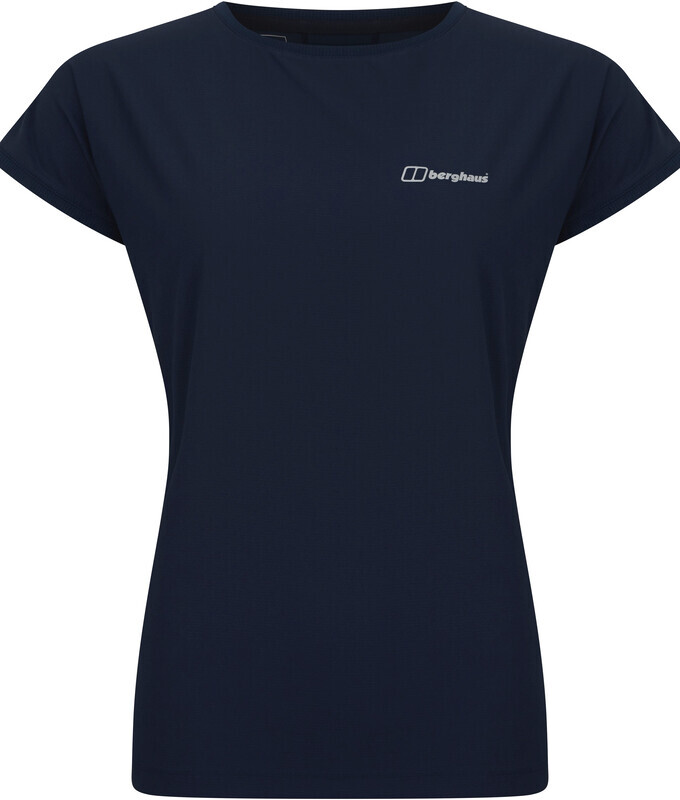 Berghaus Berghaus Nesna Base SS Crew Tee Dames, blauw UK 14 | L 2023 T-shirts