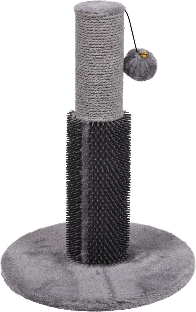 FLAMINGO Krabpaal asa grijs 30x30x41,5 cm