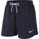 Nike Dames Shorts Team Club 20 Short Women, Obsidian-Wit-Wit, CW6963-451, S