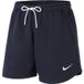 Nike Dames Shorts Team Club 20 Short Women, Obsidian-Wit-Wit, CW6963-451, S