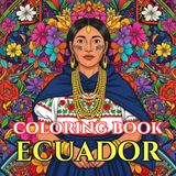 Ecuador & Galápagos Coloring Book for Adults