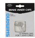 Shimano Embouts de câble de frein (x10) - Argent