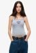 Superdry - Athletic Essentials camitopje - Dames - Vesten - Tidal Blue Stripe - UK14-EU42