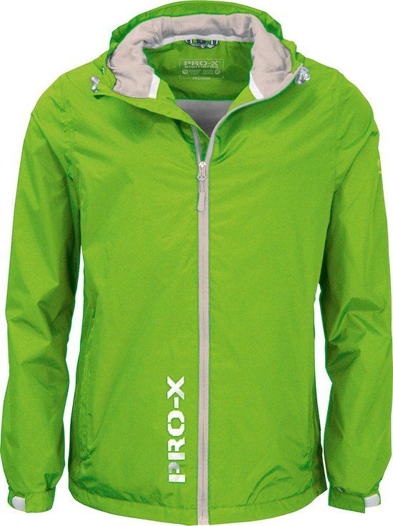 Pro-X Elements Flashy Junior Regenjas - Groen - Maat 176