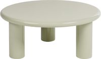 ITASCA - Table basse - Vert - ø 80 cm - MDF