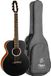 Flight PIXI BK Guitare de voyage Table massive Guitare acoustique Noir avec housse