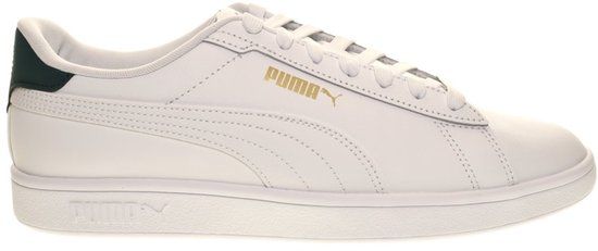 Puma SMASH 3.0 L heren sneaker leer 390987 14 wit