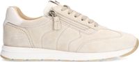 No Stress Dames Beige Suède Sneakers met Rits - Maat 39
