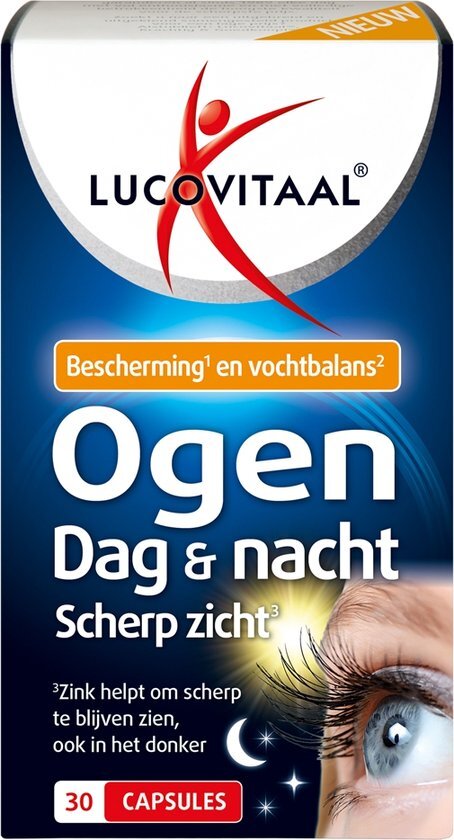 Lucovitaal Ogen Dag & Nacht Scherp Zicht Capsules