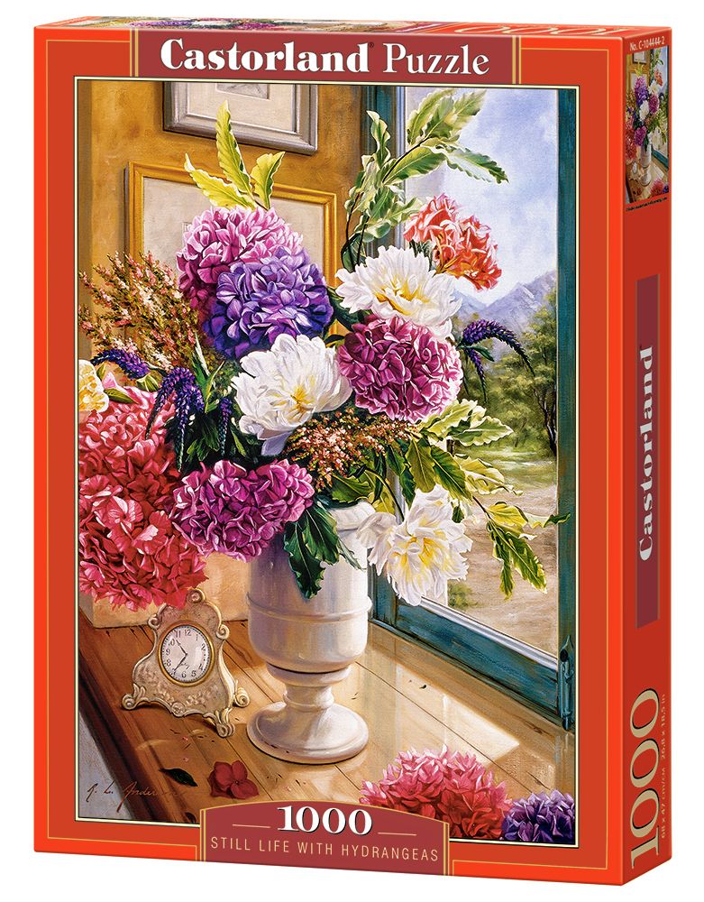 Castorland Still Life with Hydrangeas - 1000 stukjes - Puzzel