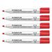 STAEDTLER Lumocolor whiteboard marker, 5 stuks, droog uitwisbaar zonder resten achter te laten, lijndikte 2,0 mm, sneldrogend, navulbaar, duurzaam