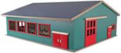 Kids Globe Loopstal met Berging en Weiland 1:32