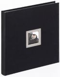 Walther FA-217-B Black & White Design Album - 30 x 30 cm - Black Linen Cover