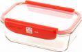 Mastrad Glazen Vershouddoos - 1040 ml - Rood