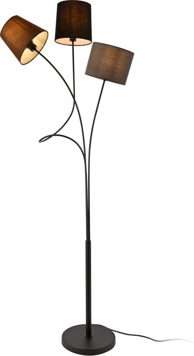 lux-pro Vloerlamp staande lamp Treviso 146 cm meerkleurig 3xE14