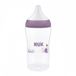 NUK Perfect Match babyfles 260ml temperatuurcontrole - Zuigfles - paars