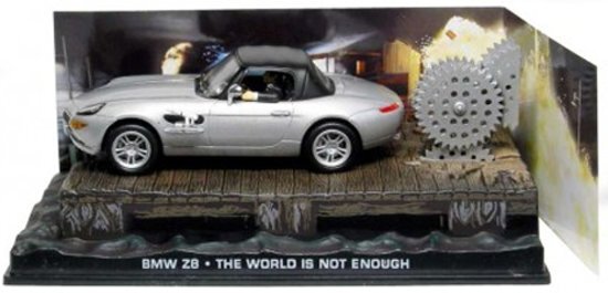 Atlas BMW Z8 James Bond The World Is Not Enough 1999 Zilver 1:43 #DY004