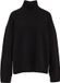 WE Fashion Dames Premium Fijngebreide Trui Zwart L