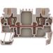 Weidmüller 1775480000 Borne de passage à ressort Beige foncé 100 pièce(s)