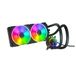 Fractal Design Celsius+ S28 Prisma PWM ARGB 280mm Stille Prestaties Slanke Radiator AIO CPU Vloeistof/Waterkoeler