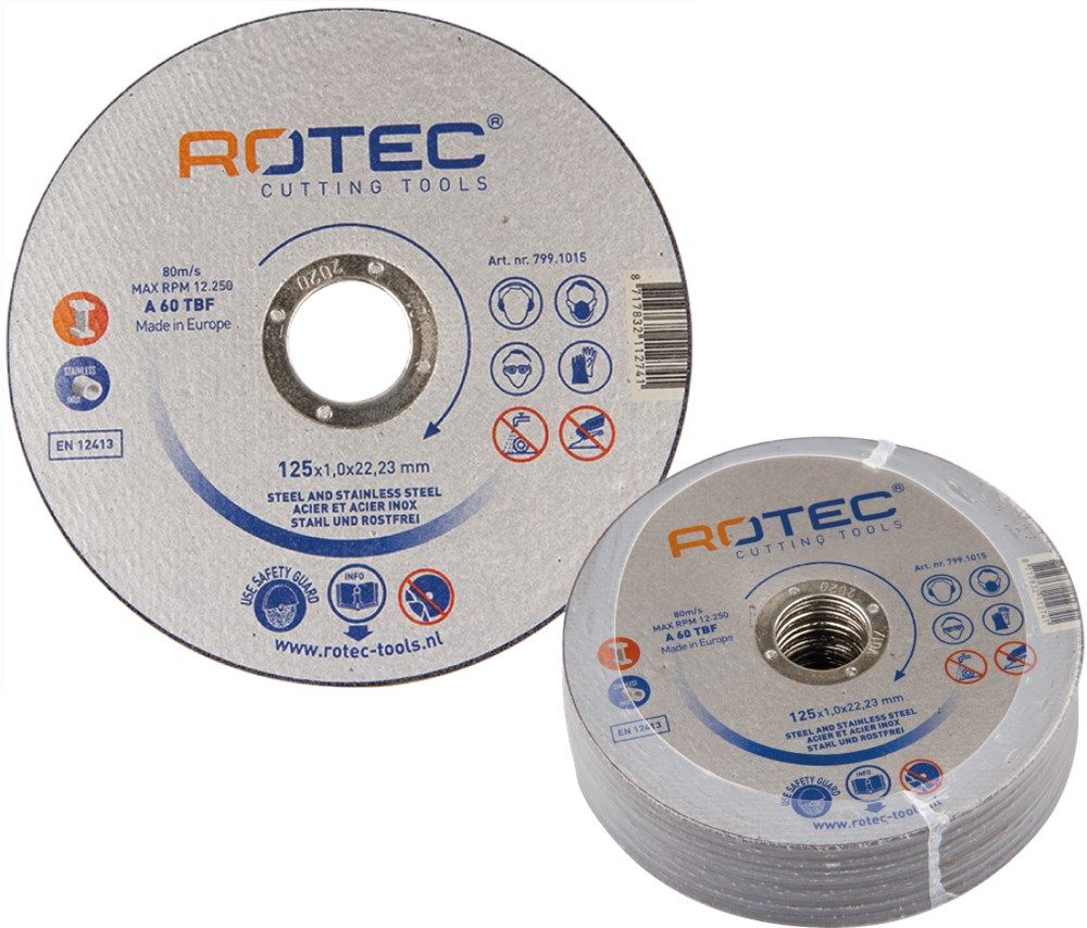 Rotec Doorslijpschijf SILVER-LINE ø115x1,0xø22,2
