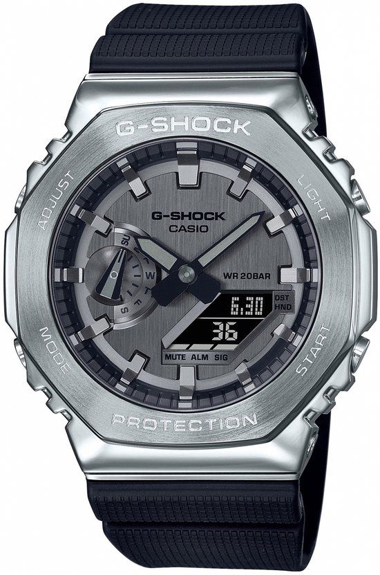 Casio G-Shock GM-2100-1AER Classic Heren Horloge - Zwart