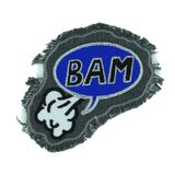 JNX Sports 10236043 patches, blauw, één maat