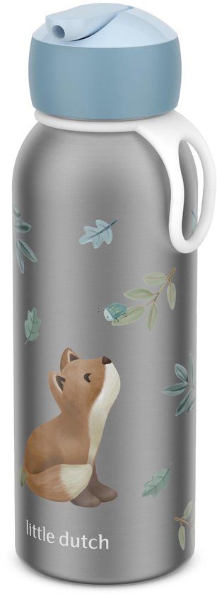 Mepal Isoleerfles Flip-up Campus Little Dutch - 350 ml - Forest Friends