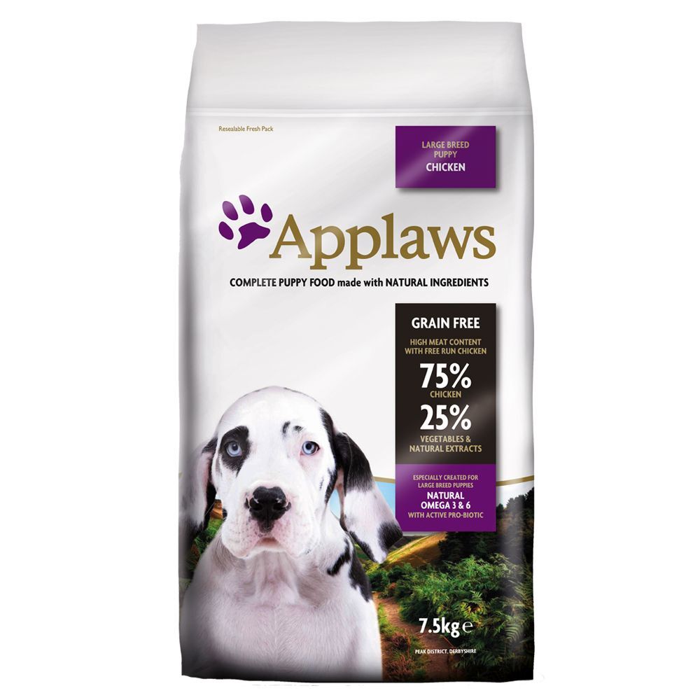 Applaws puppy chicken large breed hondenvoer 15 kg