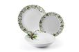 Excelsa Christmas Holly Serviesset, porselein, 18-delig
