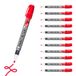 MARKAL 96962 Pro-Line HP, ronde punt, 2-4 mm, rood (12 stuks)
