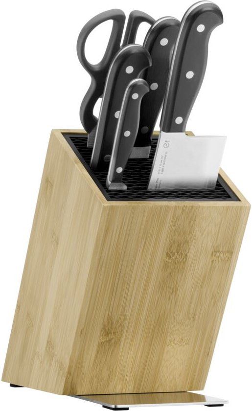 WMF Spitzenklasse Plus Messenset - 6-delig - Incl. messenblok en schaar - Aziatisch