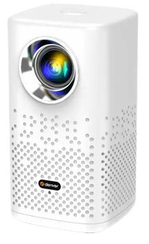 Denver PR4700 Projector - 4K, 150 ANSI Lumens, Short Throw, HDMI, USB-C - White