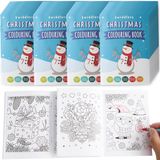 The Twiddlers – 36 Mini Kerst Kleurboeken, 14cm