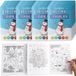 The Twiddlers – 36 Mini Kerst Kleurboeken, 14cm