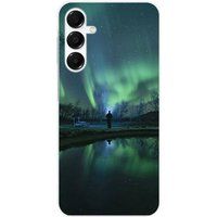 Samsung Galaxy A16 Aurores boreales bedrukt siliconen hoesje