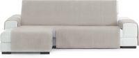 Eysa Hoes voor chaise longue met korte armleuning links LEVANTE Beige Linnen 100 x 110 x 290 cm