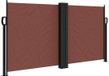 vidaXL Windscherm uittrekbaar 120x600 cm bruin