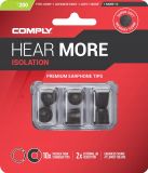 Comply T-200 Oordopjes Schuim - Maat M, 3 Paar, Zwart