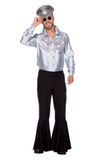 Wilbers&Wilbers Shine Bright Disco Sensatie Blouse Man XL Zilver
