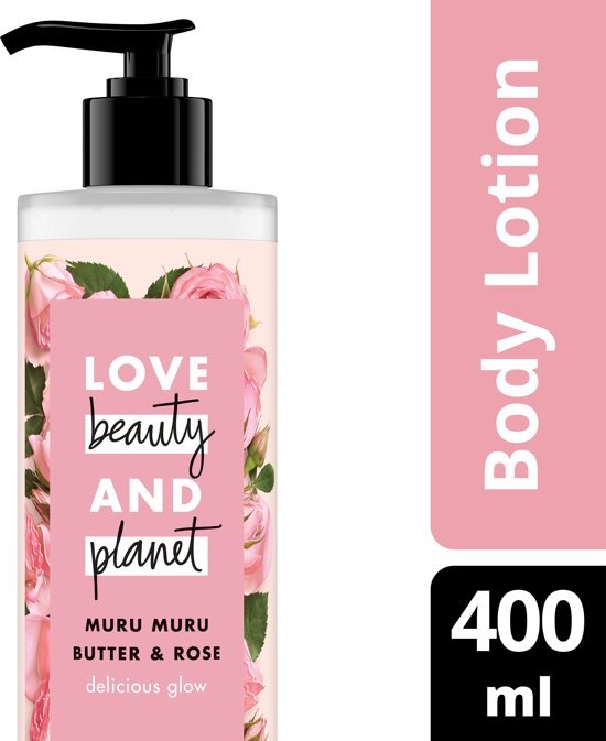 Love Beauty and Planet Bodylotion Muru Muru Butter & Rose - 400 ml