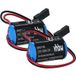 vhbw 2x batterie compatible avec Siemens Simatic S5-95U, S5-90U, S7-300, S7-200 6ES7291-8BA20-OXAO, S5-100U unité de contrôle (900 mAh, 3 V, Li-MnO2)