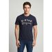G-Star T-shirt à logo poitrine bleu