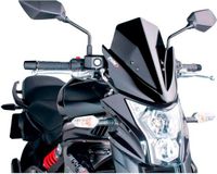 Puig Carenabris New Generation Sport Kawasaki Er-6n Voorruit Zwart