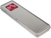 GRAPHIT Caran d'Ache GRAPHITE LINE METAL CASE PLAT LEEG, 100008.721, zilver, 18 cm
