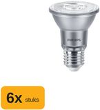 Philips E27 LED Lamp 6W 2700K 500lm Dimbaar (6 stuks)