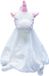Beeztees Puppy Speelgoed Knuffeldoek Unicorn - Peluche pour chiot - Jouet pour chien - Peluche - Blanc - 33x25x14 cm